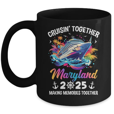 Cruisin Together Maryland Vacation Beach 2025 Memories Squad Mug | siriusteestore