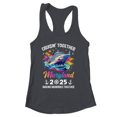 Cruisin Together Maryland Vacation Beach 2025 Memories Squad Shirt & Tank Top | siriusteestore