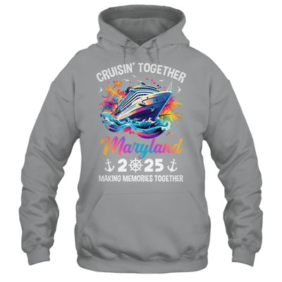 Cruisin Together Maryland Vacation Beach 2025 Memories Squad Shirt & Tank Top | siriusteestore
