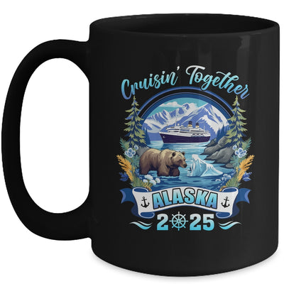 Cruisin Together Matching Family Friends Alaska Cruise 2025 Mug | siriusteestore