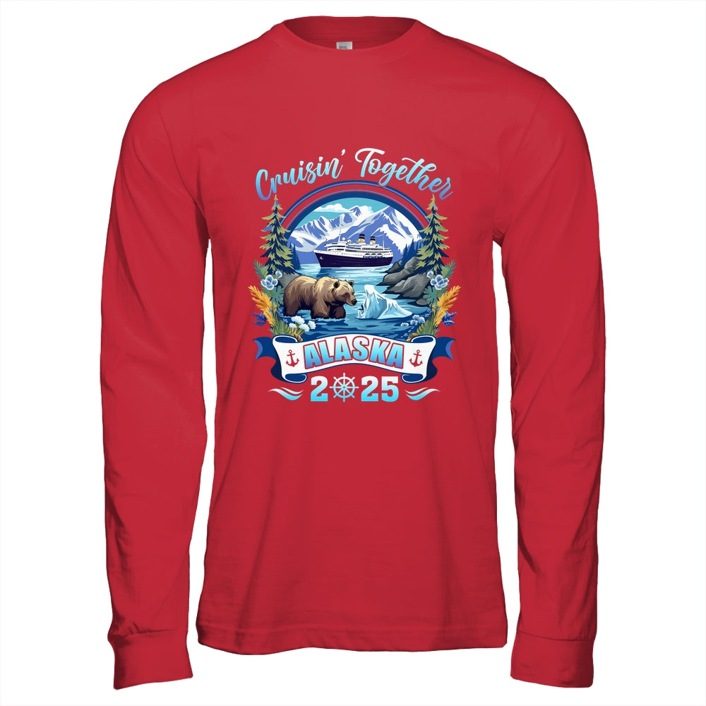 Cruisin Together Matching Family Friends Alaska Cruise 2025 Shirt & Hoodie | siriusteestore