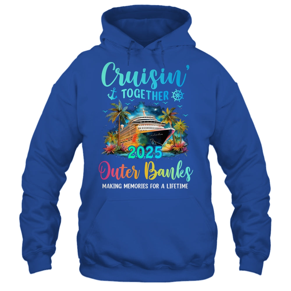Cruisin' Together Outer Banks 2025 Family Cruise Vacation Shirt & Tank Top | siriusteestore