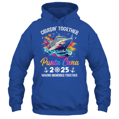 Cruisin Together Punta Cana Vacation Beach 2025 Memories Squad Shirt & Tank Top | siriusteestore