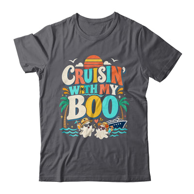 Cruisin' With My Boo Halloween Couples Trip Cruise Funny Shirt & Sweatshirt | siriusteestore