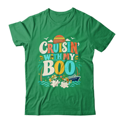 Cruisin' With My Boo Halloween Couples Trip Cruise Funny Shirt & Sweatshirt | siriusteestore