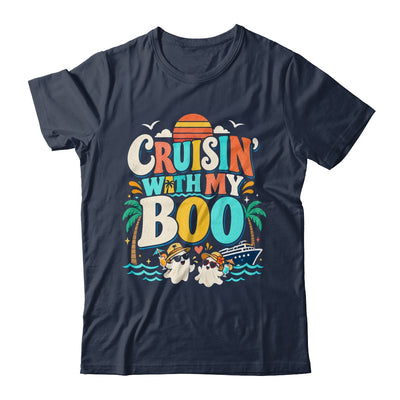 Cruisin' With My Boo Halloween Couples Trip Cruise Funny Shirt & Sweatshirt | siriusteestore