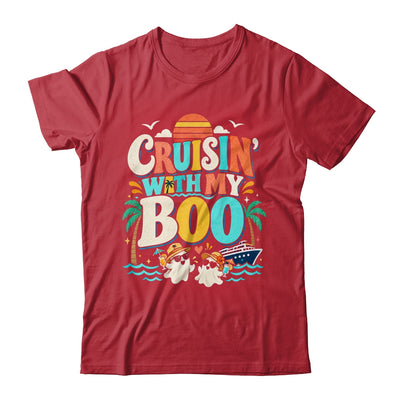 Cruisin' With My Boo Halloween Couples Trip Cruise Funny Shirt & Sweatshirt | siriusteestore