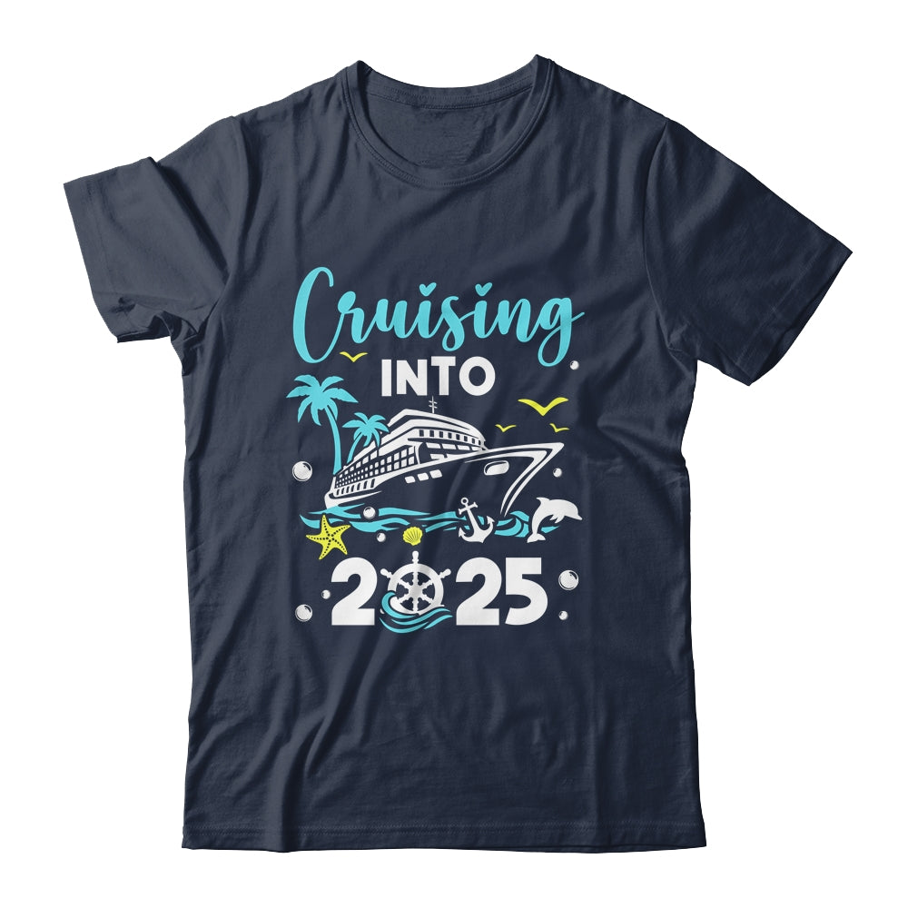 Cruising Into 2025 New Years Cruise New Year's Eve Party Shirt & Hoodie | siriusteestore