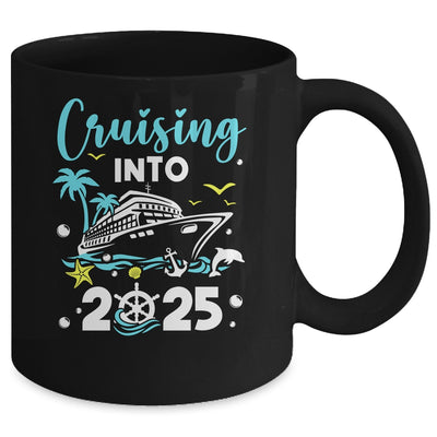 Cruising Into 2025 New Years Cruise New Year's Eve Party Mug | siriusteestore