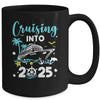 Cruising Into 2025 New Years Cruise New Year's Eve Party Mug | siriusteestore