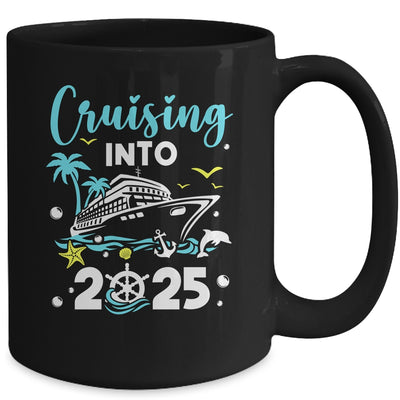 Cruising Into 2025 New Years Cruise New Year's Eve Party Mug | siriusteestore