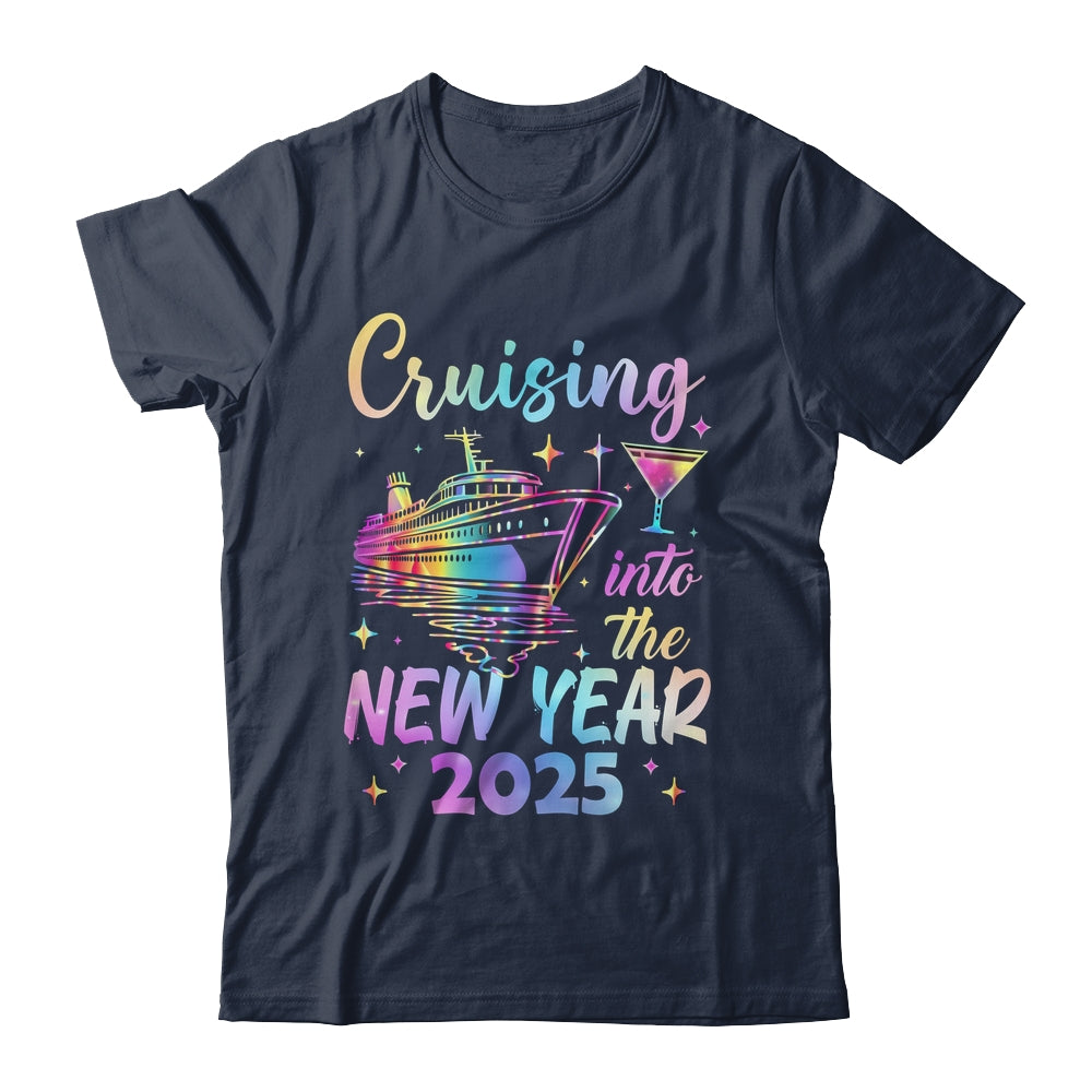 Cruising Into 2025 New Years Eve Party Favors Family Holiday Shirt & Hoodie | siriusteestore