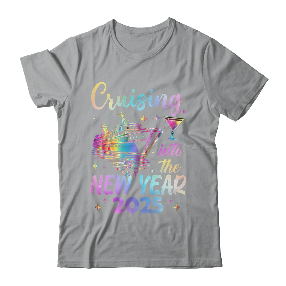 Cruising Into 2025 New Years Eve Party Favors Family Holiday Shirt & Hoodie | siriusteestore