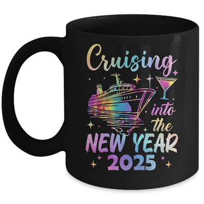 Cruising Into 2025 New Years Eve Party Favors Family Holiday Mug | siriusteestore