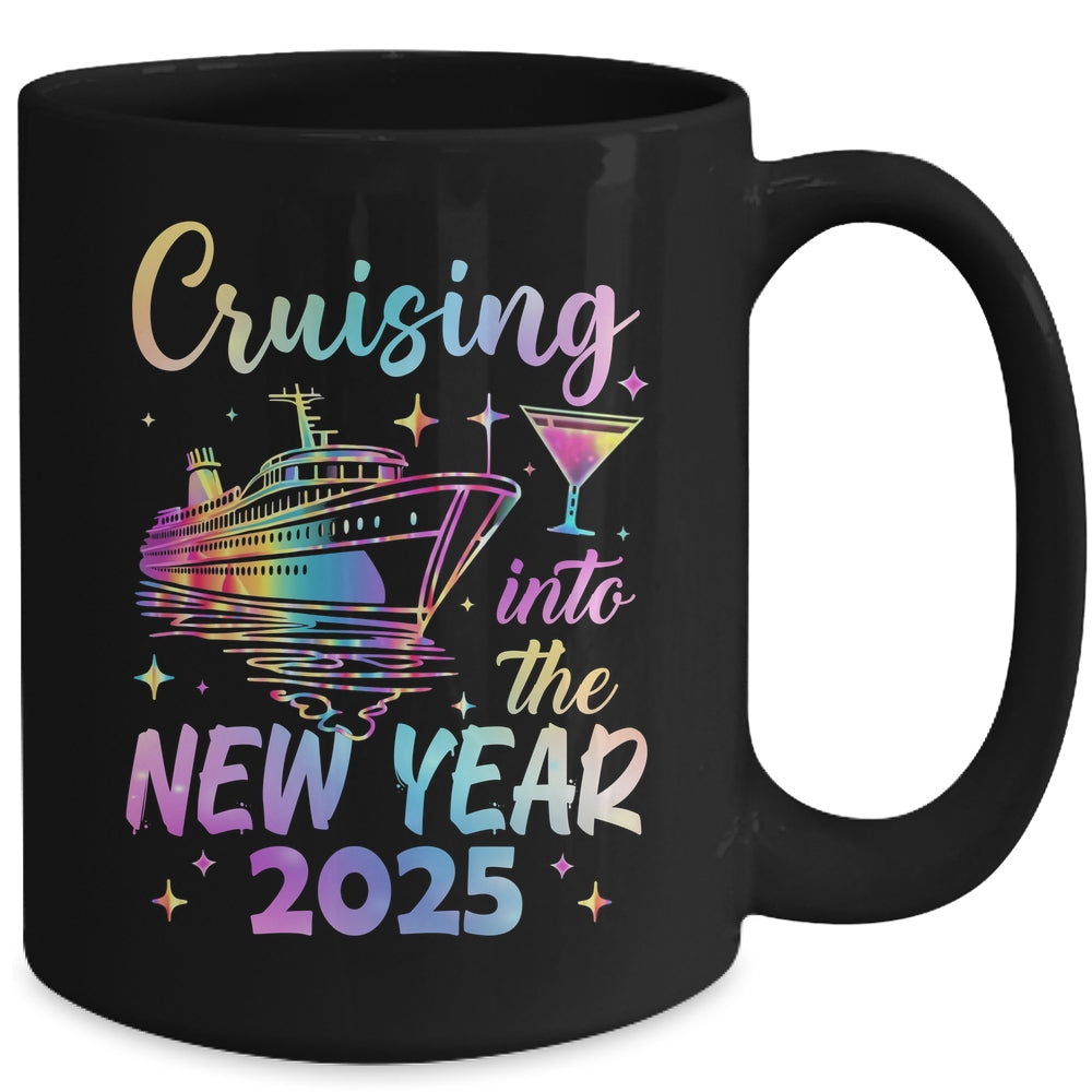 Cruising Into 2025 New Years Eve Party Favors Family Holiday Mug | siriusteestore