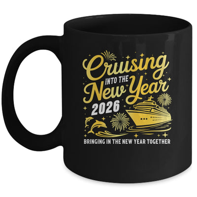 Cruising Into 2026 New Year Party Matching Family Cruise Mug | siriusteestore