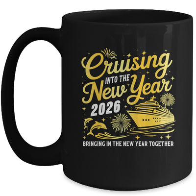 Cruising Into 2026 New Year Party Matching Family Cruise Mug | siriusteestore