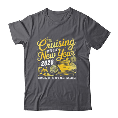 Cruising Into 2026 New Year Party Matching Family Cruise Shirt & Hoodie | siriusteestore