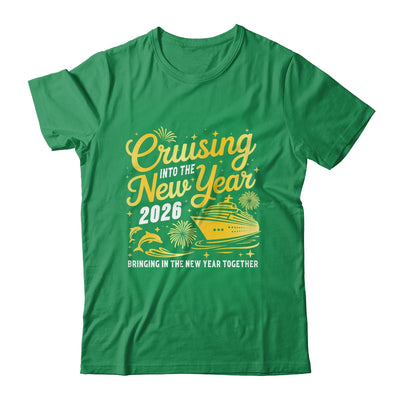 Cruising Into 2026 New Year Party Matching Family Cruise Shirt & Hoodie | siriusteestore