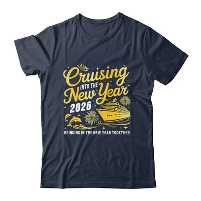 Cruising Into 2026 New Year Party Matching Family Cruise Shirt & Hoodie | siriusteestore