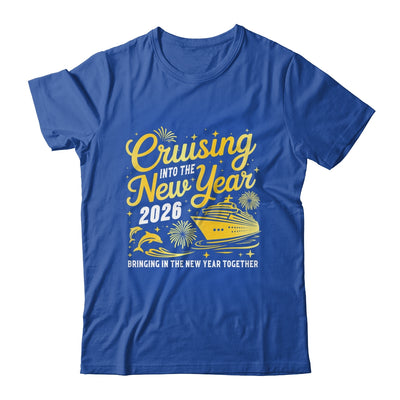 Cruising Into 2026 New Year Party Matching Family Cruise Shirt & Hoodie | siriusteestore