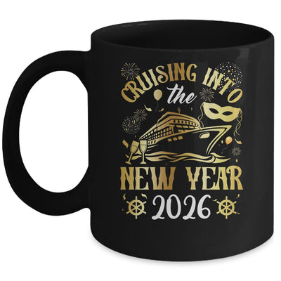 Cruising Into 2026 New Years Cruise New Year's Eve Party Mug | siriusteestore
