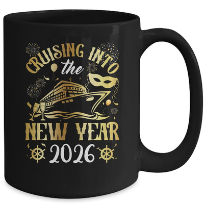 Cruising Into 2026 New Years Cruise New Year's Eve Party Mug | siriusteestore