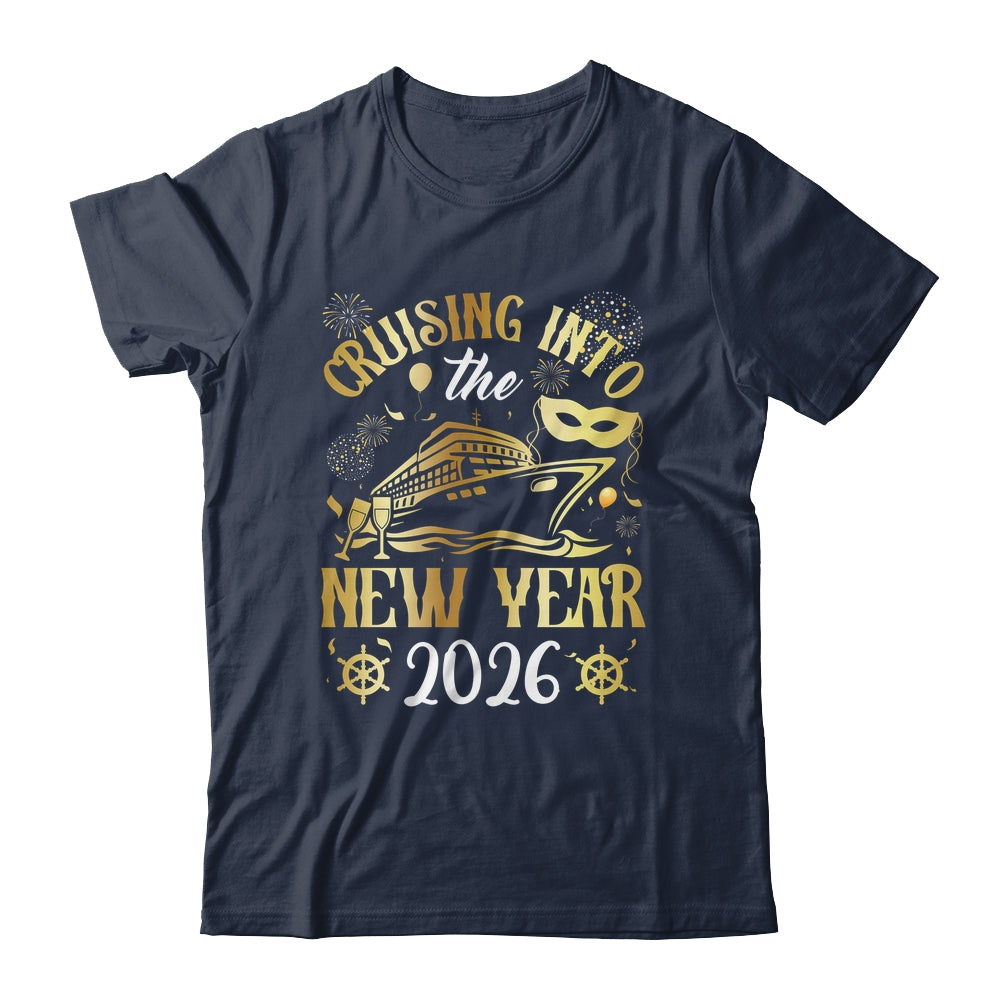 Cruising Into 2026 New Years Cruise New Year's Eve Party Shirt & Hoodie | siriusteestore