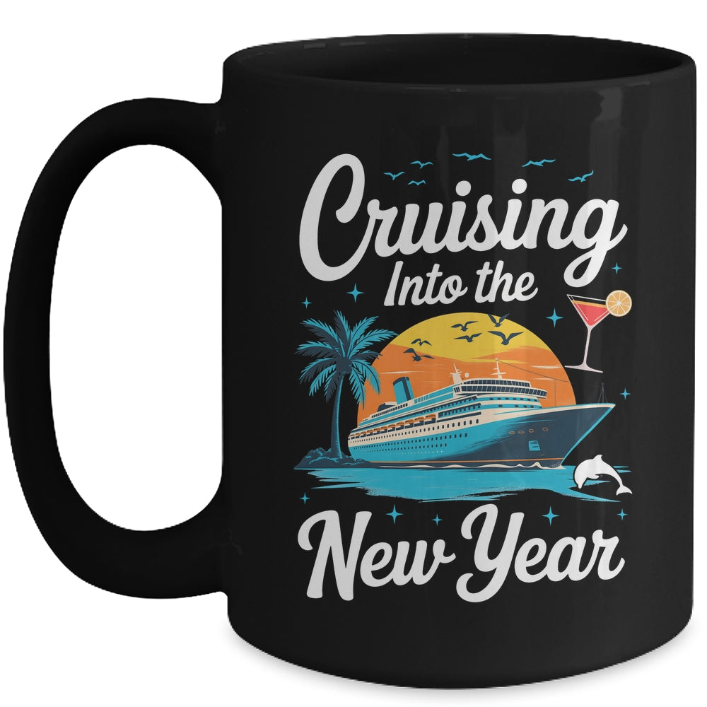 Cruising Into 2026 New Years Eve Party Matching Family Mug | siriusteestore