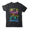 Cruising Into My 11th Birthday Party 11 Years Old Cruise Shirt & Tank Top | siriusteestore