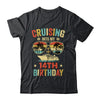 Cruising Into My 14th Birthday Family Cruise 14 Birthday Shirt & Tank Top | siriusteestore