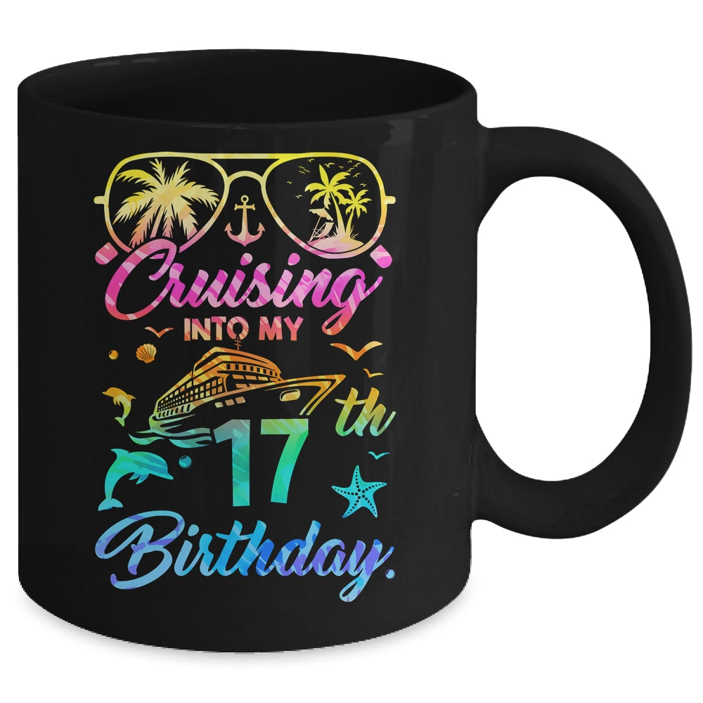 Cruising Into My 17th Birthday Party 17 Years Old Cruise Mug | siriusteestore