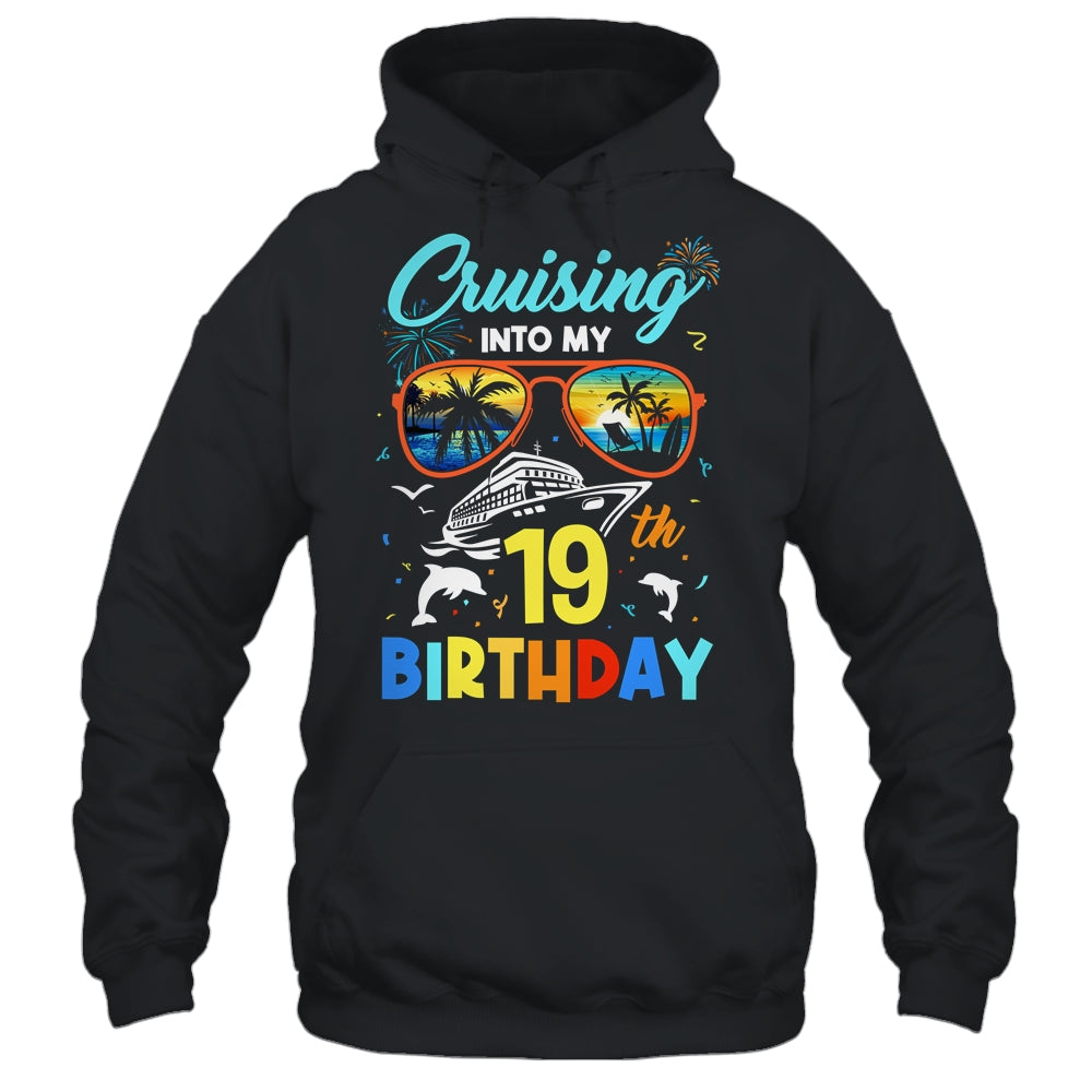 Cruising Into My 19th Birthday Party Cruise 19 Years Old Shirt & Tank Top | siriusteestore