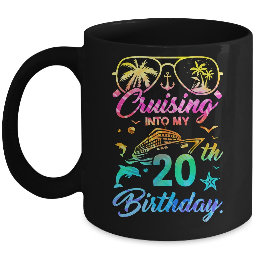 Cruising Into My 20th Birthday Party 20 Years Old Cruise Mug | siriusteestore