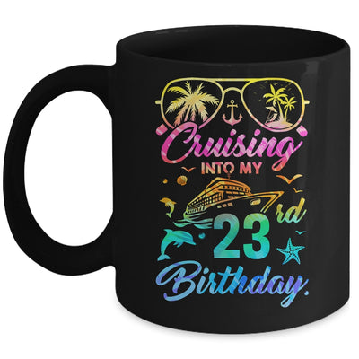 Cruising Into My 23rd Birthday Party 23 Years Old Cruise Mug | siriusteestore