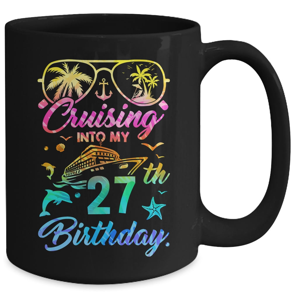 Cruising Into My 27th Birthday Party 27 Years Old Cruise Mug | siriusteestore