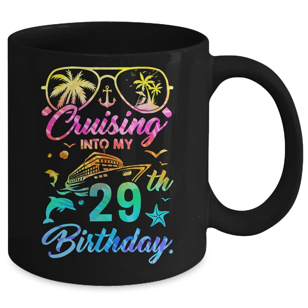 Cruising Into My 29th Birthday Party 29 Years Old Cruise Mug | siriusteestore