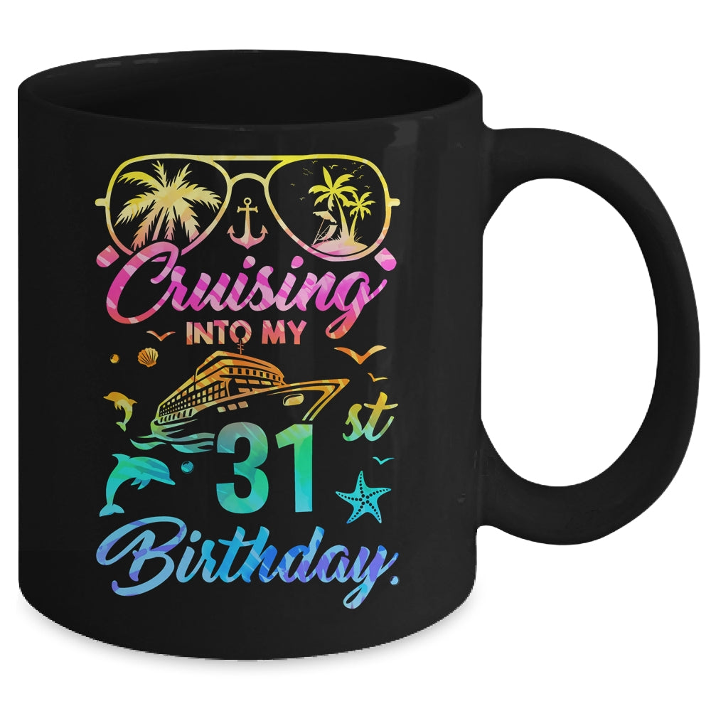 Cruising Into My 31st Birthday Party 31 Years Old Cruise Mug | siriusteestore