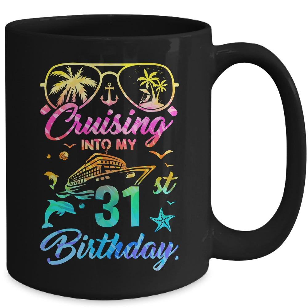 Cruising Into My 31st Birthday Party 31 Years Old Cruise Mug | siriusteestore