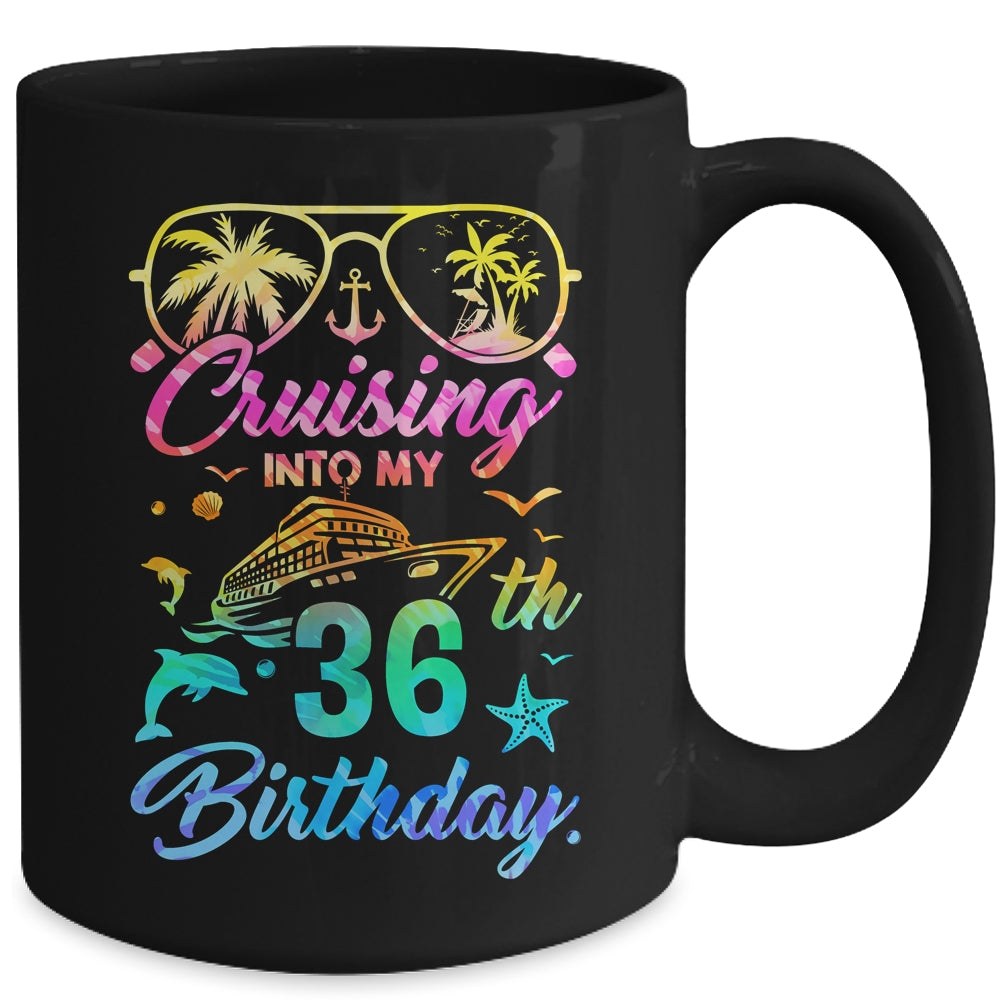 Cruising Into My 36th Birthday Party 36 Years Old Cruise Mug | siriusteestore