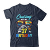 Cruising Into My 37th Birthday Party Cruise 37 Years Old Shirt & Tank Top | siriusteestore