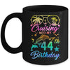 Cruising Into My 44th Birthday Party 44 Years Old Cruise Mug | siriusteestore