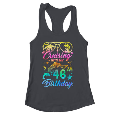 Cruising Into My 46th Birthday Party 46 Years Old Cruise Shirt & Tank Top | siriusteestore