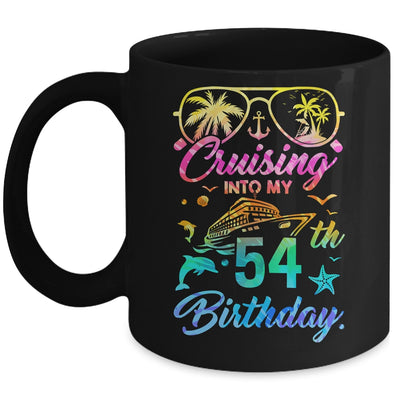 Cruising Into My 54th Birthday Party 54 Years Old Cruise Mug | siriusteestore