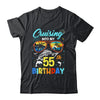 Cruising Into My 55th Birthday Party Cruise 55 Years Old Shirt & Tank Top | siriusteestore