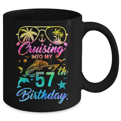 Cruising Into My 57th Birthday Party 57 Years Old Cruise Mug | siriusteestore
