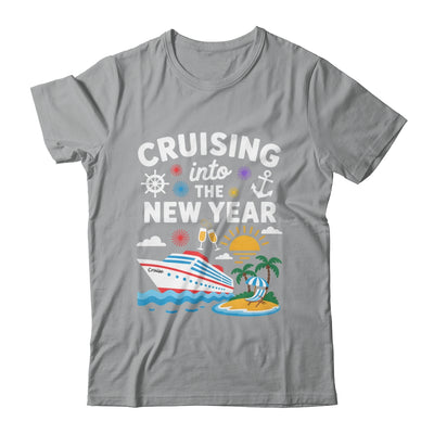 Cruising Into New Year 2026 Match Family Vacation Cruise Shirt & Hoodie | siriusteestore