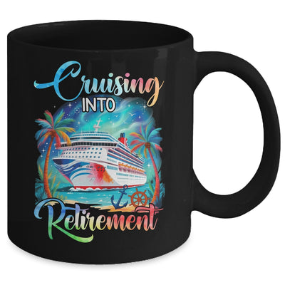 Cruising Into Retirement Cruise Squad Summer Cruise Vacation Mug | siriusteestore