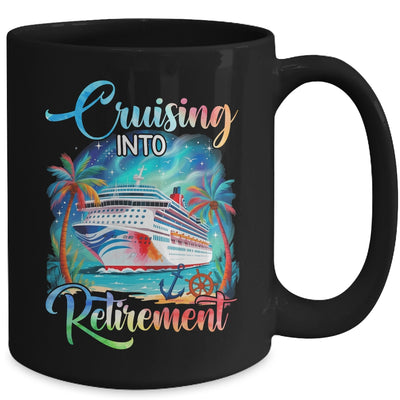 Cruising Into Retirement Cruise Squad Summer Cruise Vacation Mug | siriusteestore