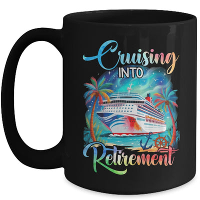 Cruising Into Retirement Cruise Squad Summer Cruise Vacation Mug | siriusteestore